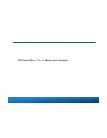 Preview for 6 page of TECOM M13 User Manual