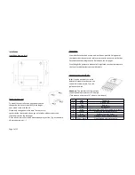 Preview for 2 page of Tecomotive tinyCWA User Manual