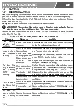 Preview for 40 page of TecoPonic HYDROPONIC HY 1000 Manual