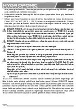 Preview for 64 page of TecoPonic HYDROPONIC HY 1000 Manual