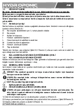 Preview for 65 page of TecoPonic HYDROPONIC HY 1000 Manual