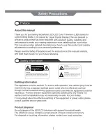 Preview for 3 page of Tecovision LED19AHRLCBC User Manual