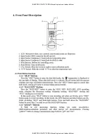 Предварительный просмотр 4 страницы TECPEL 870 Operation Manual