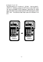 Предварительный просмотр 13 страницы TECPEL CL 325 Manual