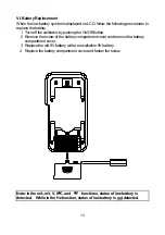 Предварительный просмотр 37 страницы TECPEL CL 325 Manual