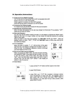 Предварительный просмотр 5 страницы TECPEL DTM-319 Instruction Manual