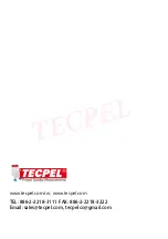 Предварительный просмотр 10 страницы TECPEL DTM-322 Instruction Manual