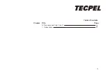 Preview for 4 page of TECPEL OS-81B Manual