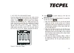 Preview for 18 page of TECPEL OS-81B Manual