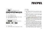 Preview for 20 page of TECPEL OS-81B Manual