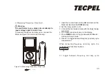 Preview for 34 page of TECPEL OS-81B Manual