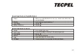 Preview for 44 page of TECPEL OS-81B Manual