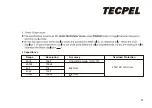 Preview for 52 page of TECPEL OS-81B Manual