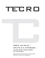 Предварительный просмотр 1 страницы TECro OCEAN WAVE PVUS-T735B User Manual