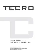 TECro PVCM-T1520TP User Manual предпросмотр