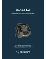 TECshow BLAST LZ User Manual preview