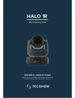 TECshow HALO 1R User Manual preview