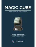 TECshow MAGIC CUBE User Manual preview