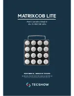 TECshow MATRIXCOB LITE User Manual preview