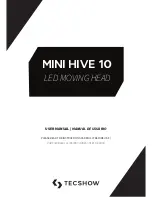 Предварительный просмотр 1 страницы TECshow Mini Hive-10 User Manual