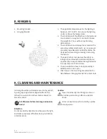 Preview for 10 page of TECshow MUSHROOM 40W User Manual