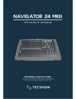 Preview for 1 page of TECshow NAVIGATOR 24 MKII User Manual