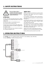 Предварительный просмотр 3 страницы TECshow NEBULA FLAT 162 User Manual