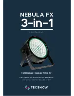 TECshow NEBULA FX 3-in-1 User Manual предпросмотр