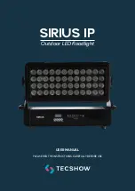 TECshow SIRIUS IP User Manual предпросмотр