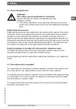 Preview for 9 page of Tecsis F3203 Operating Instructions Manual