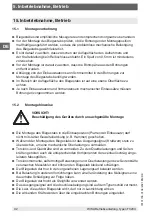 Preview for 32 page of Tecsis F3203 Operating Instructions Manual