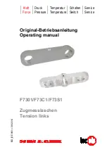 Tecsis F7301 Operating Manual предпросмотр