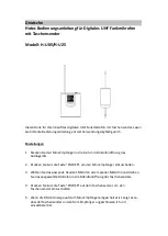 Предварительный просмотр 5 страницы Tecson Hotec H-U05 User Manual