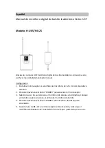 Предварительный просмотр 13 страницы Tecson Hotec H-U05 User Manual