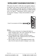 Preview for 19 page of Tecsun PL-210 Operation Manual