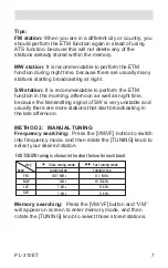 Preview for 9 page of Tecsun PL-310ET Operation Manual