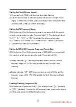 Предварительный просмотр 9 страницы Tecsun PL-330 User Manual