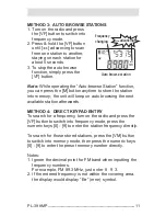 Preview for 13 page of Tecsun PL-398MP Operation Manual