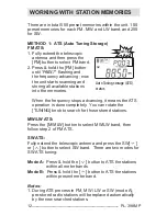 Preview for 14 page of Tecsun PL-398MP Operation Manual