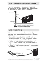 Preview for 26 page of Tecsun PL-398MP Operation Manual