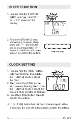 Preview for 16 page of Tecsun PL-505 Operation Manual