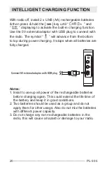 Preview for 22 page of Tecsun PL-505 Operation Manual