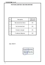 Preview for 12 page of TECSYSTEM Bar 1200 Instruction Manual