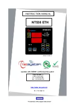 Предварительный просмотр 1 страницы TECSYSTEM NT538 ETH Instruction Manual