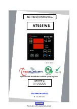 Preview for 1 page of TECSYSTEM NT935 WS Instruction Manual