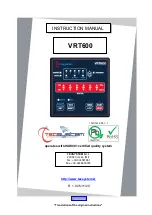 Preview for 1 page of TECSYSTEM VRT600 ED18 Instruction Manual