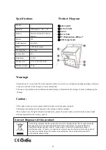 Preview for 2 page of TecTake 401513 User Manual