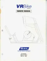 Предварительный просмотр 1 страницы Tectrix VRBike Owner'S Manual