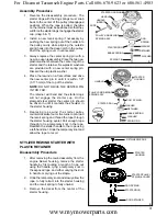 Предварительный просмотр 34 страницы Tecumseh 695244a Technician'S Handbook