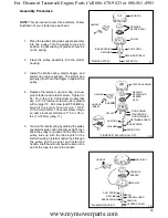 Предварительный просмотр 36 страницы Tecumseh 695244a Technician'S Handbook